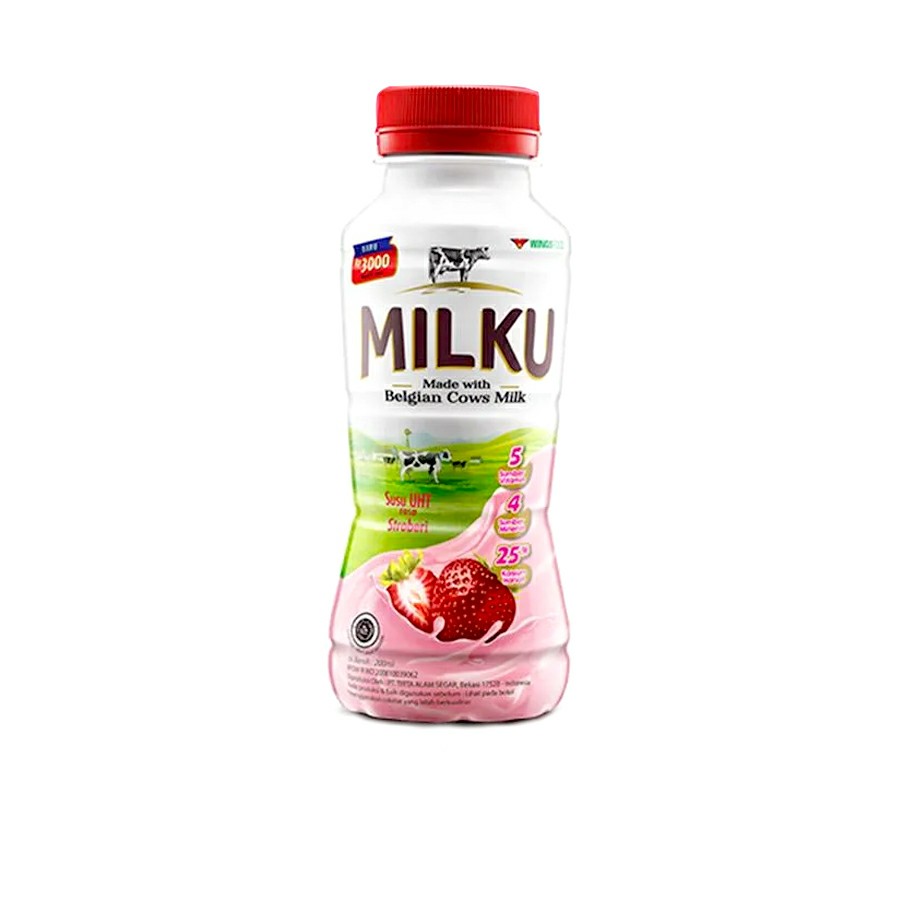 Milku Stroberi 200ml