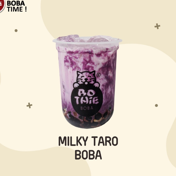 Milky Taro Boba