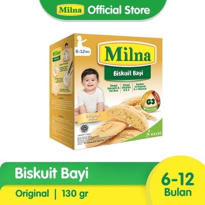 Milna Biskuit Bayi Original 130g