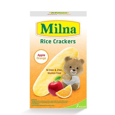 Milna Crackers Apple Orange 20g