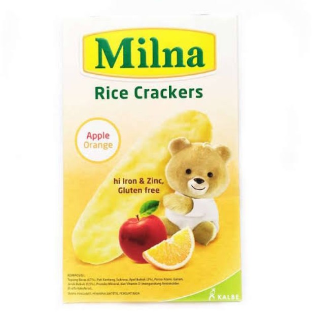 Milna Crackers Banana Berries 20g