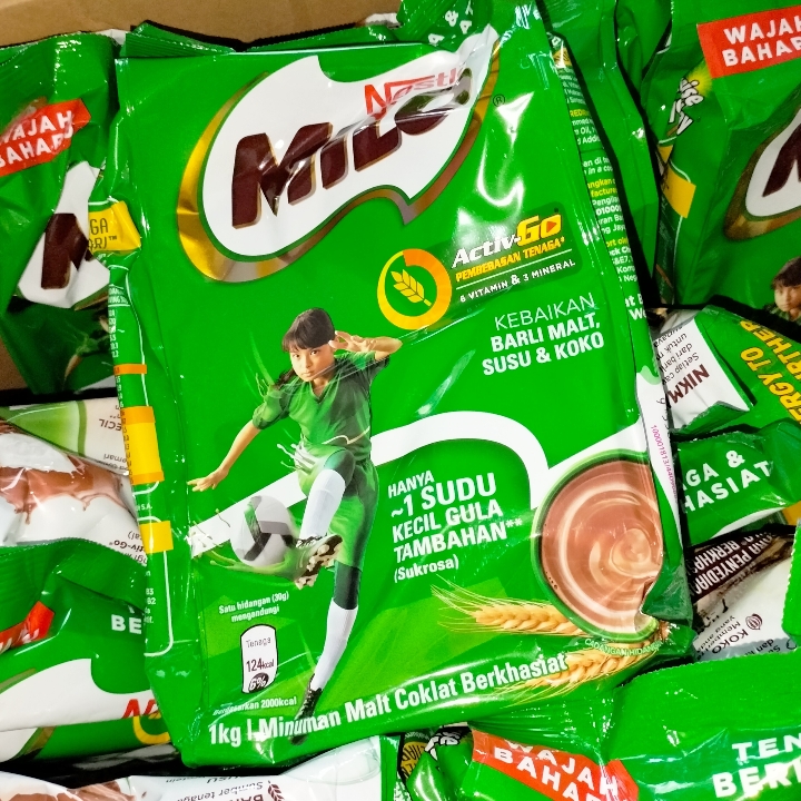 Milo 1 Kg Malaysia