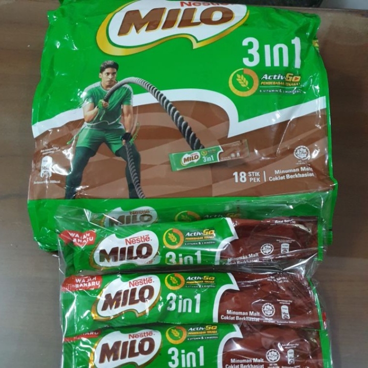 Milo 3in1 Malaysia