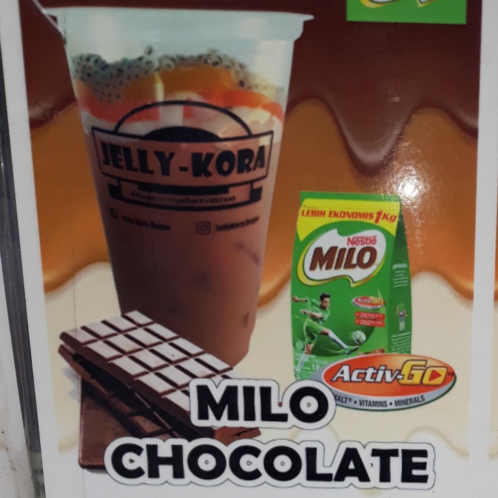 Jelly Kora Milo Chocolate