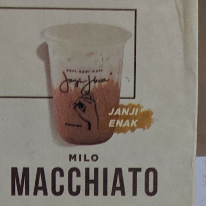 Milo Macchiato