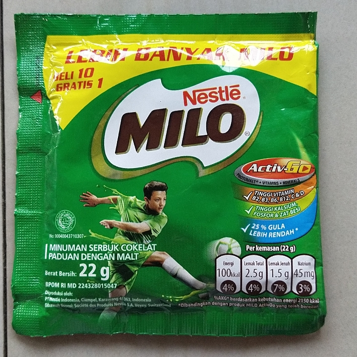 Milo Susu Dingin