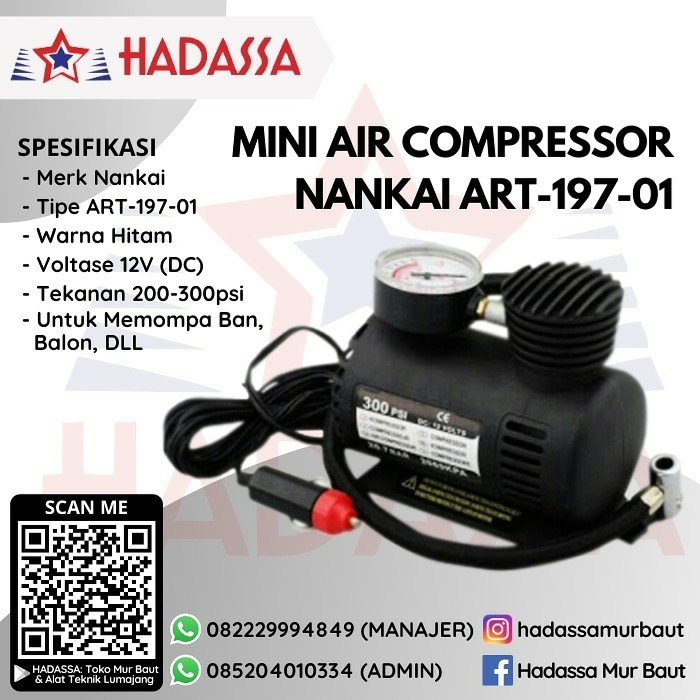 Mini Air Compressor Nankai ART-197-01