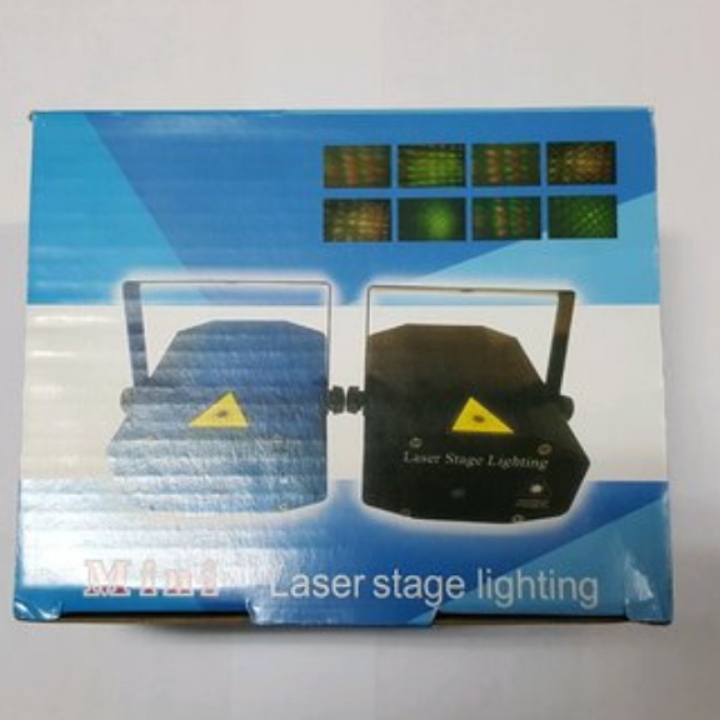 Mini Laser Stage Lighting Sensor Musi Lampu Disco - Party Laser Enam d 3