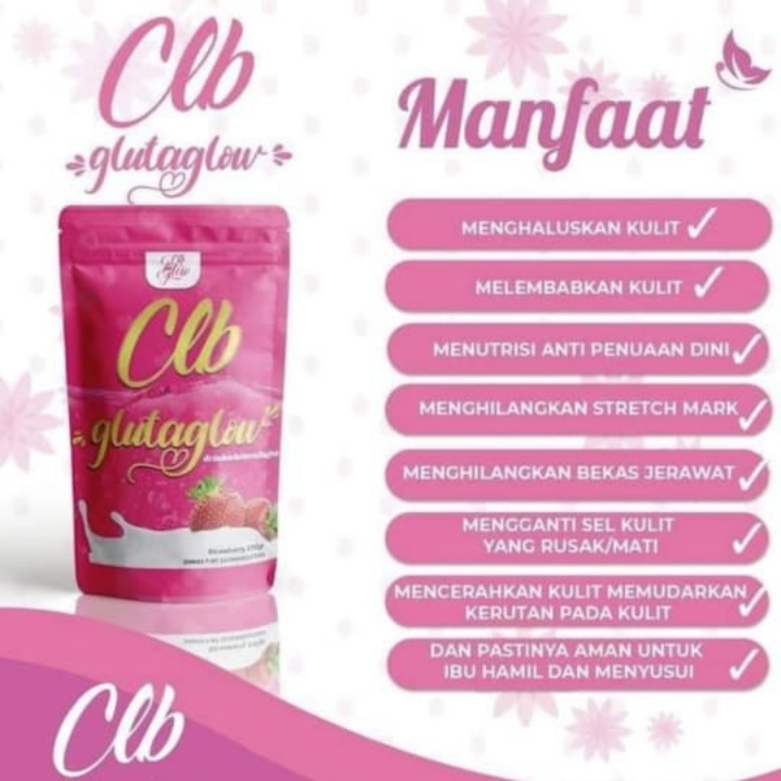 Minuman Collagen CLB GLUTA GLOW 2