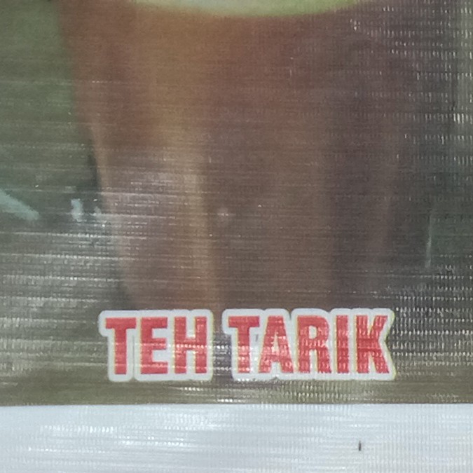 Minuman Teh Tarik Hangat