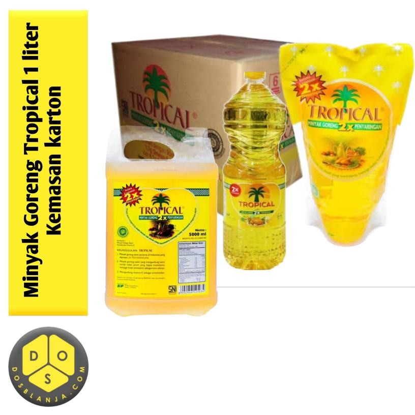 Minyak Goreng Tropical 1 Liter