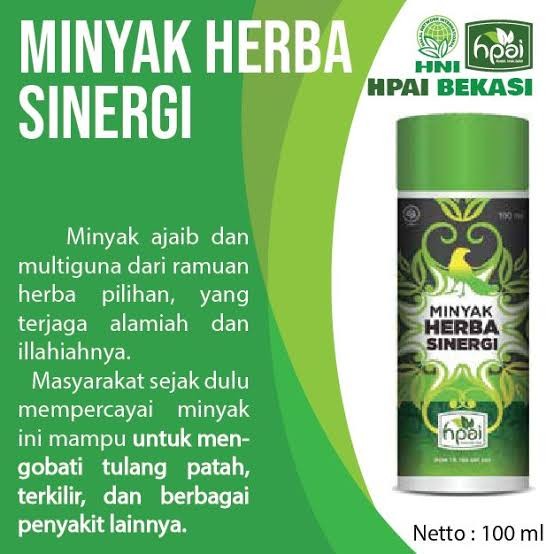 Minyak Herba Sinergi