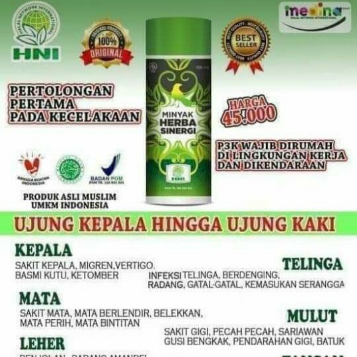 Minyak Herbal Sinergi 