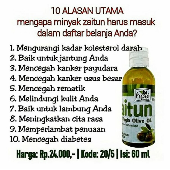 Minyak Zaitun Hpai