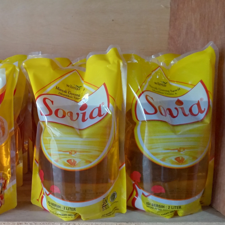 Minyak goreng Sovia 2L