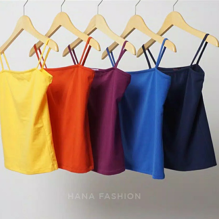 Miranda Basic Tank Top Simple Polos Wanita 5