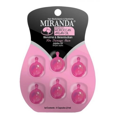 Miranda Hair Multi Vitamin  Nutrients Jojoba - Rambut