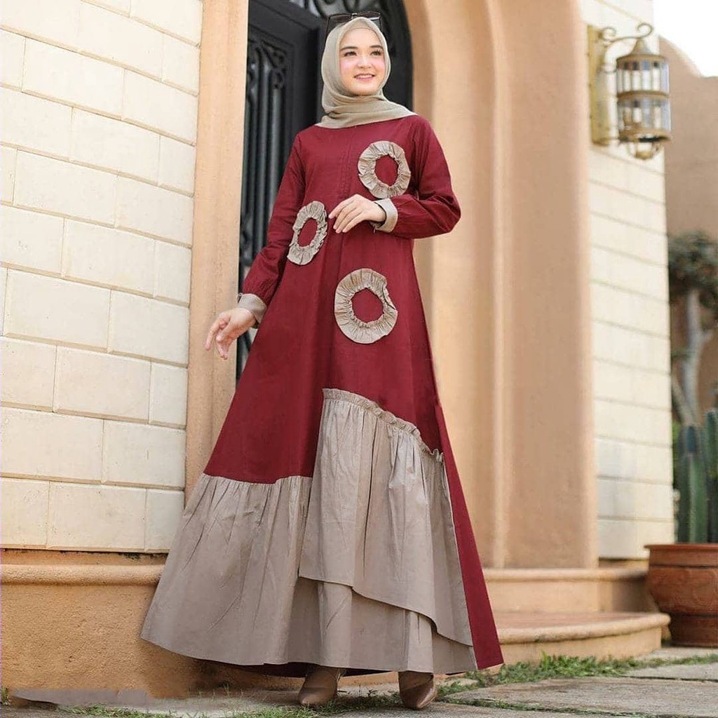 Miranda Maxi l Gamis Busui Terbaru  Dress Muslim Wanita 2