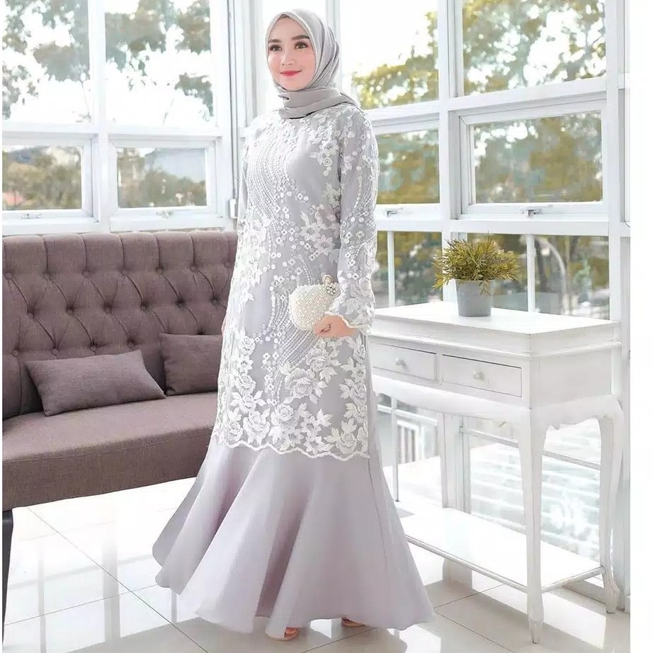 Mita Dress  Gamis Brukat  Outfit Kondangan Best Seller