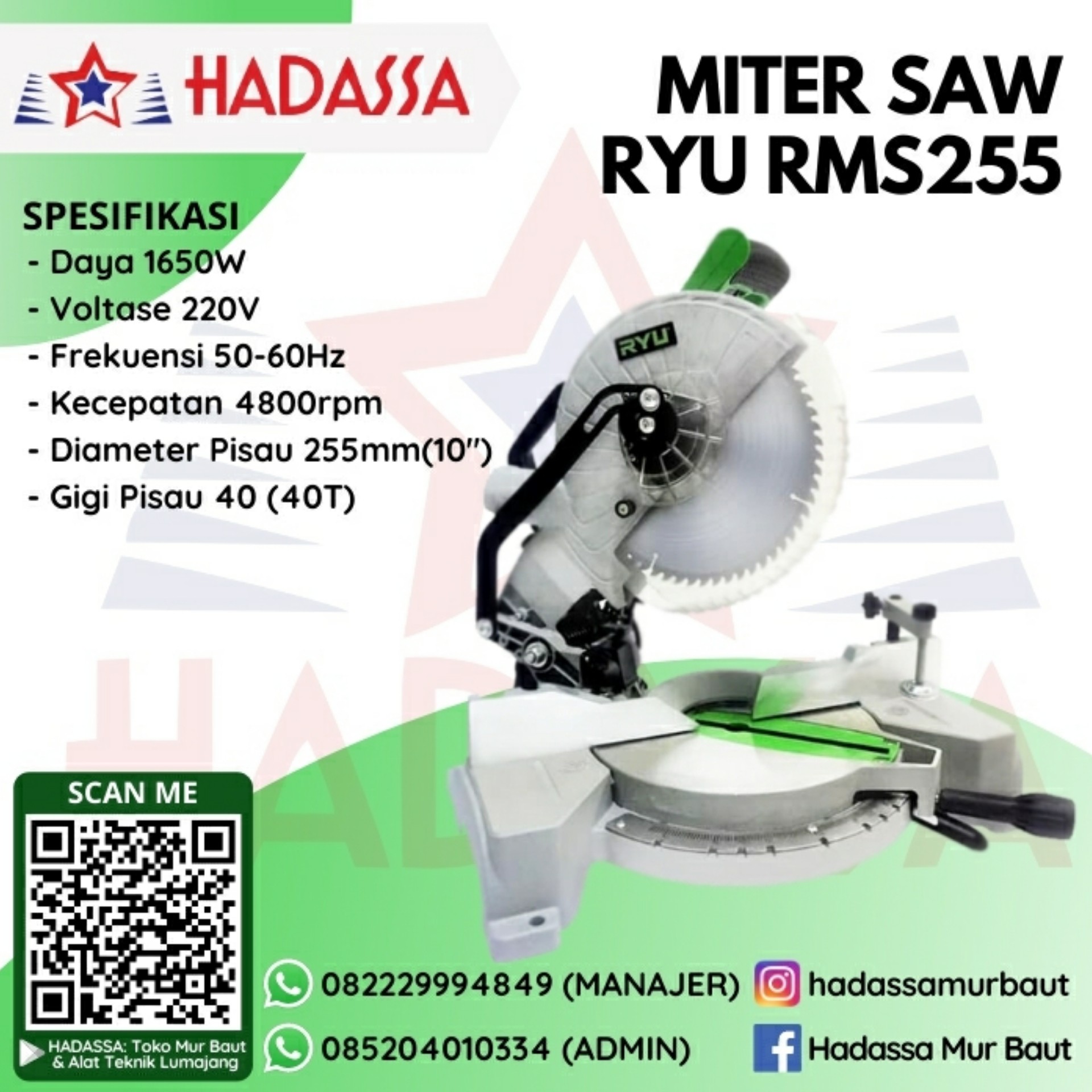 Miter Saw Ryu RMS255