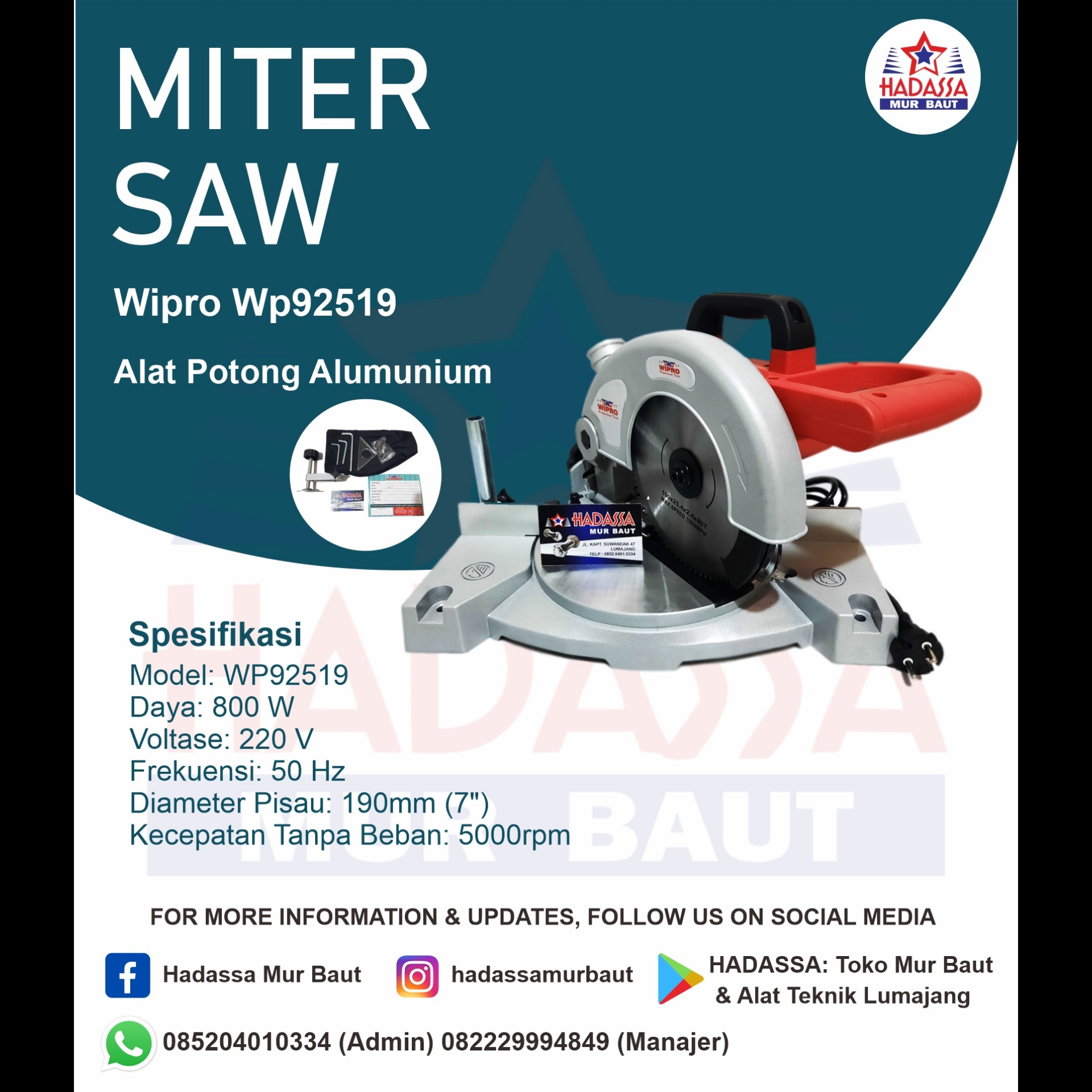 Miter Saw Wipro WP92519