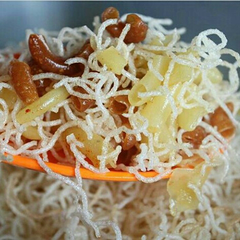 Mix Kering Basah  Bihun Keju Level 1-5