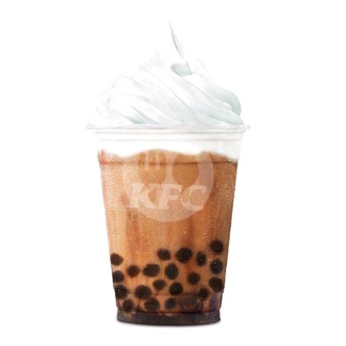 Mocha Boba Float