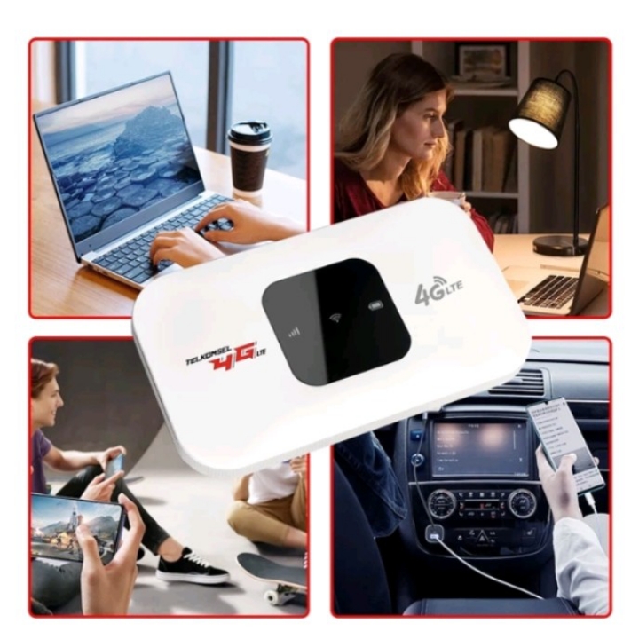 Modem Wifi 4G All Operator 4G LTE k300 Mifi Telkomsel 4G 150 Mbps 5