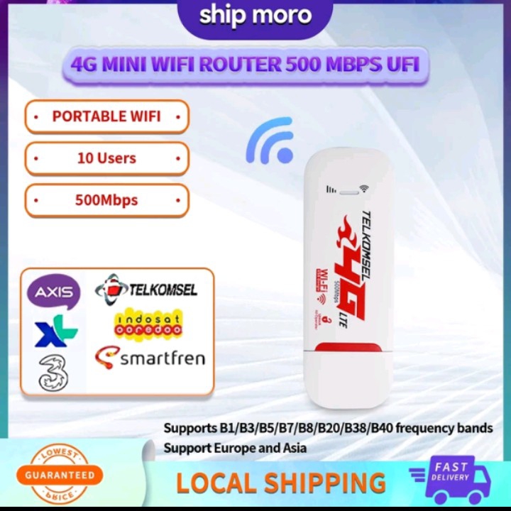 Modem Wifi 4G Support All Operator Sim Card 150 Mbps Modem 4G LTE  2