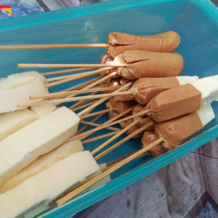 Momo Tokkebi Mix Sosis Mozzarella Topping Kentang 5