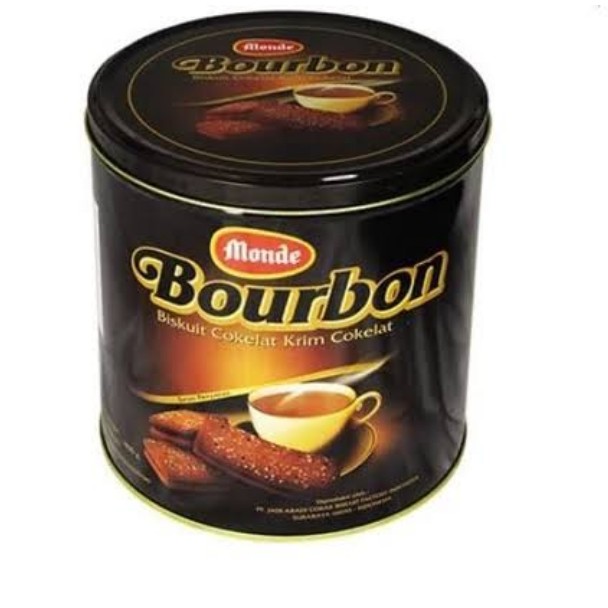 Monde Bourbon Bskuit Coklat Can 800g