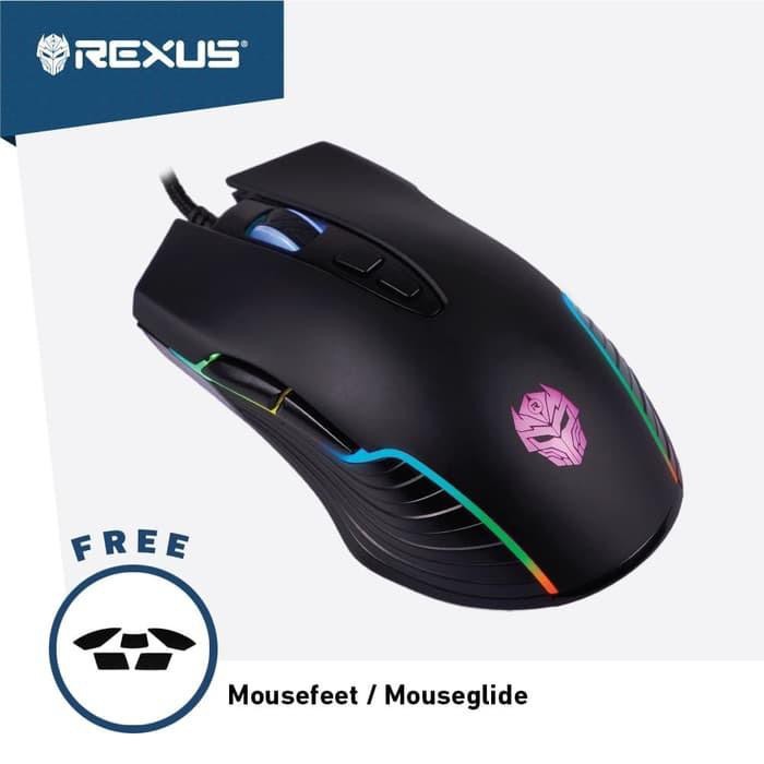 Mouse Gaming Rexus Xierra X12 RGB 4