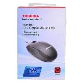 Mouse Toshiba U20 Hitam Optical Laser 2