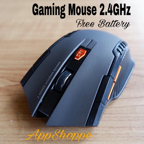 Mouse Wireless Gaming Mirip Fantech Mac Window 10 Vista