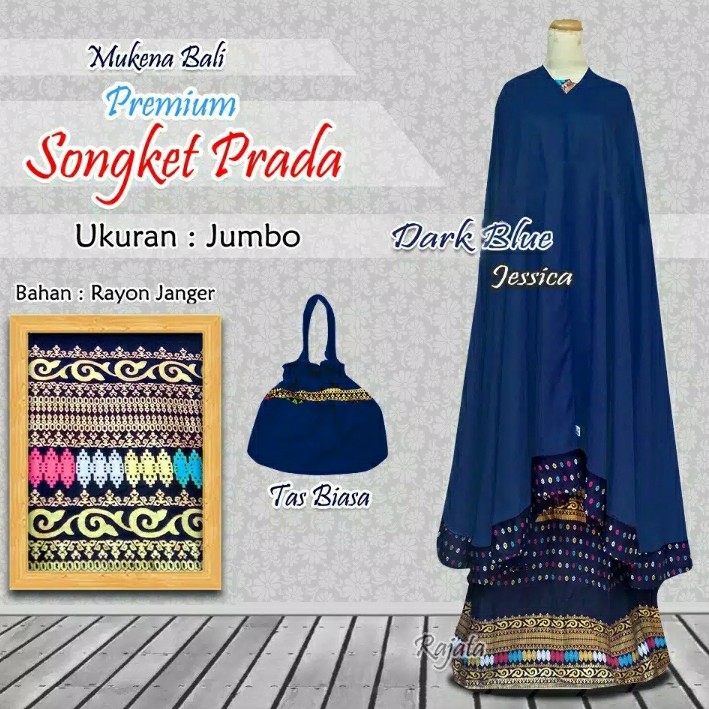 Mukena  Songket Prada 3