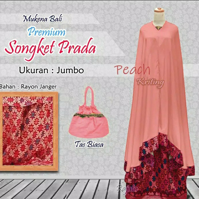 Mukena  Songket Prada 4