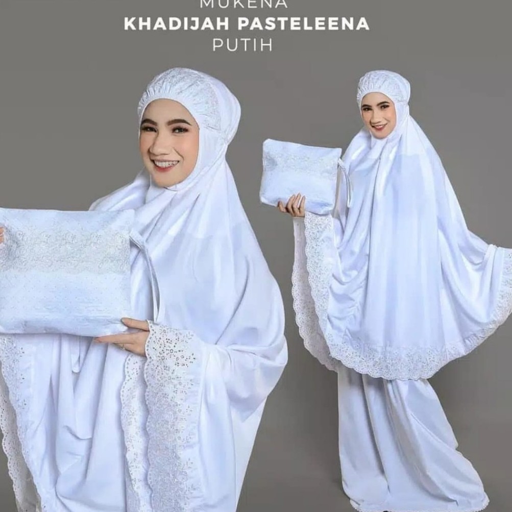 Mukena Siti Khadijah  FREE TAS l Khadijah Pasteleena Traveling Terlar 2