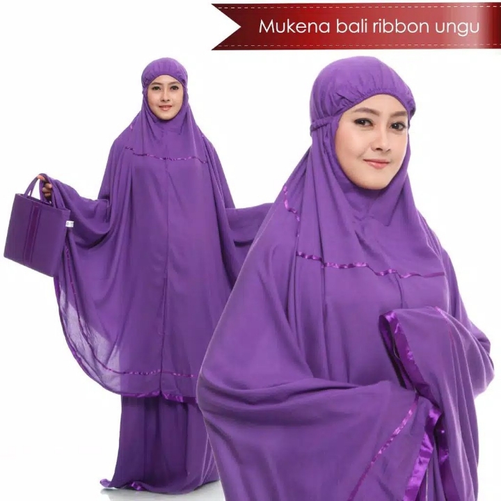 Mukena bali ribbon dewasa 