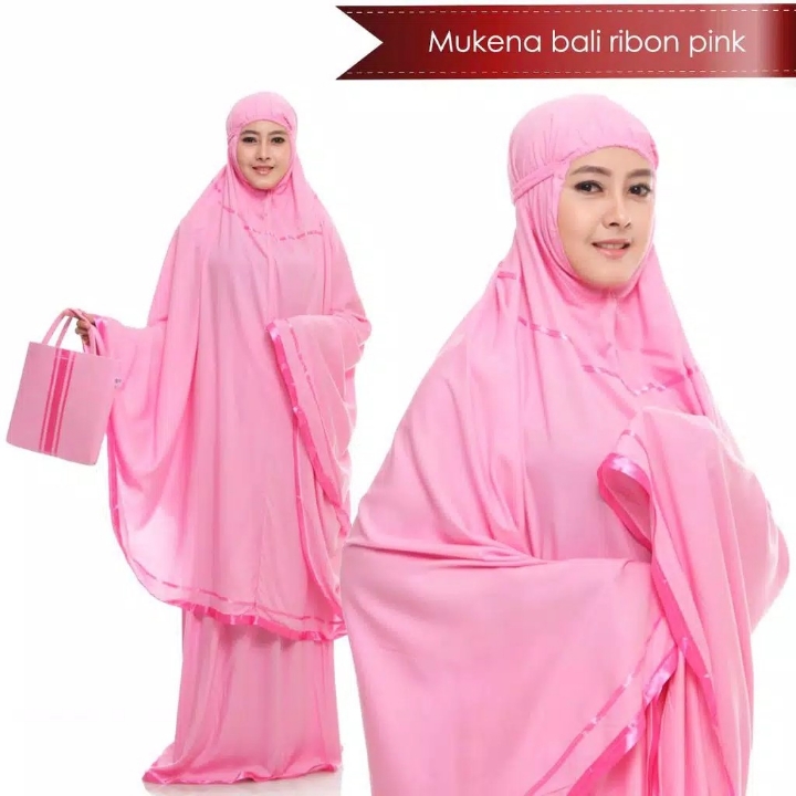 Mukena bali ribbon dewasa  2