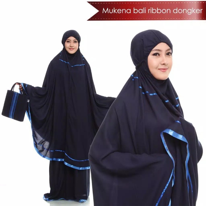 Mukena bali ribbon dewasa  4