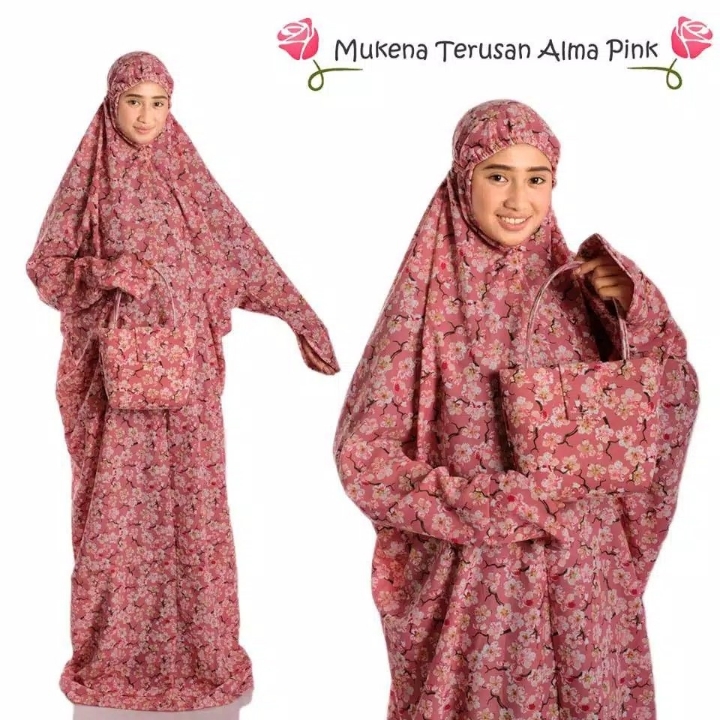 Mukena bali terusan alma 2