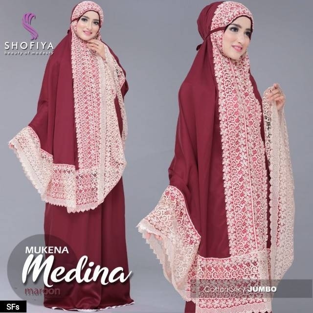 Mukena medina ori shofiya catton silk 4