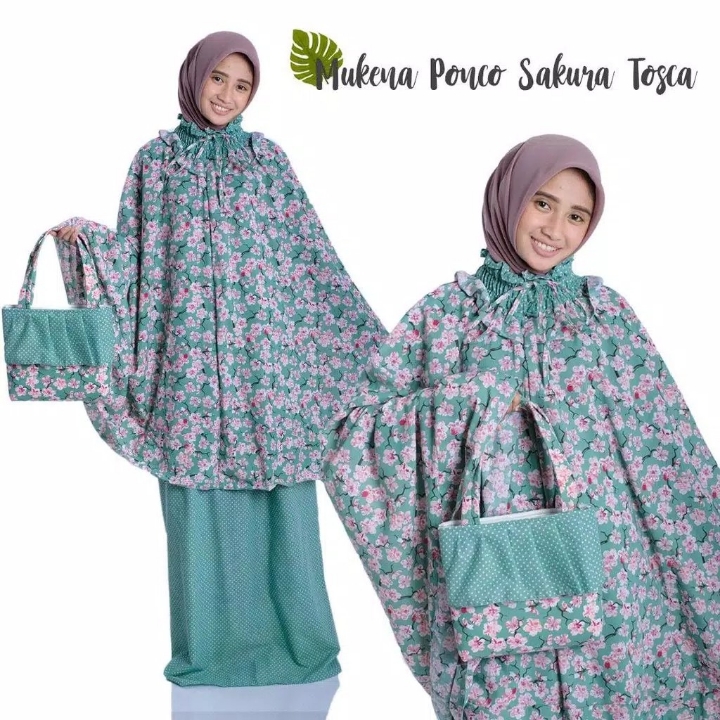 Mukena ponco sakura 2