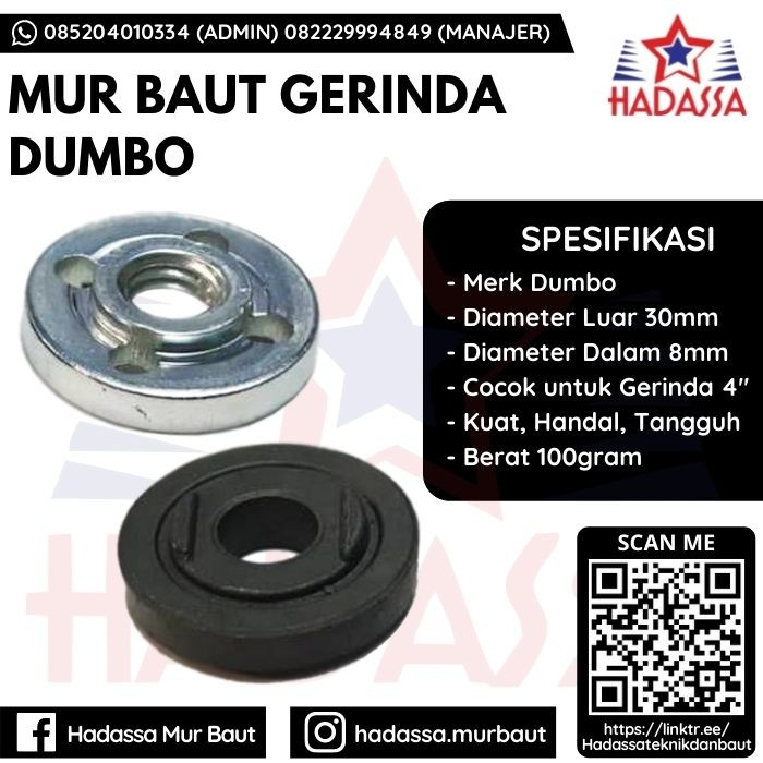 Mur Baut Gerinda Dumbo