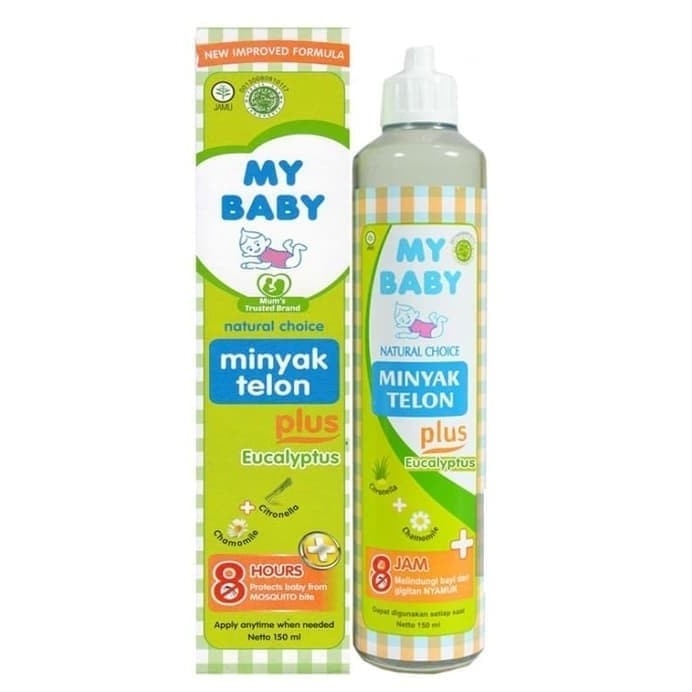 My Baby Minyak Telon Plus 85ml - Kesehatan