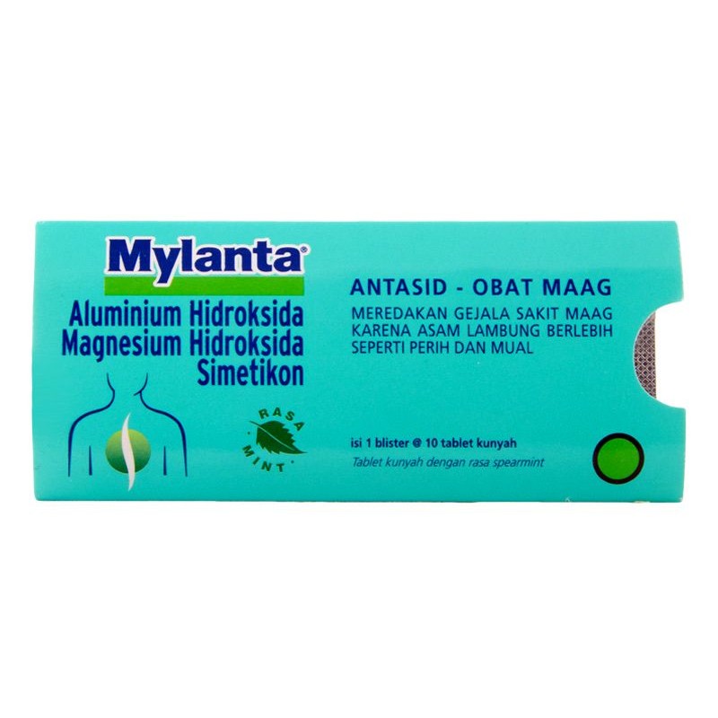 Mylanta Obat Sakit Maag 10S - Kesehatan