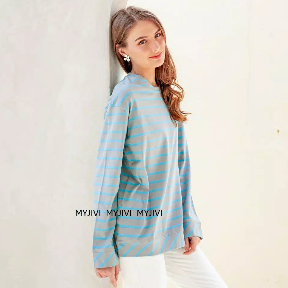 NANTHIE STRIPE SWEATER