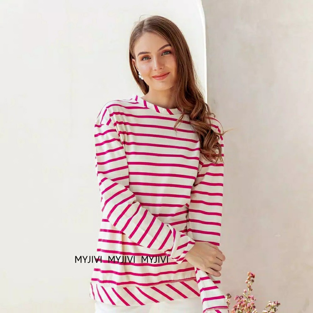 NANTHIE STRIPE SWEATER 2