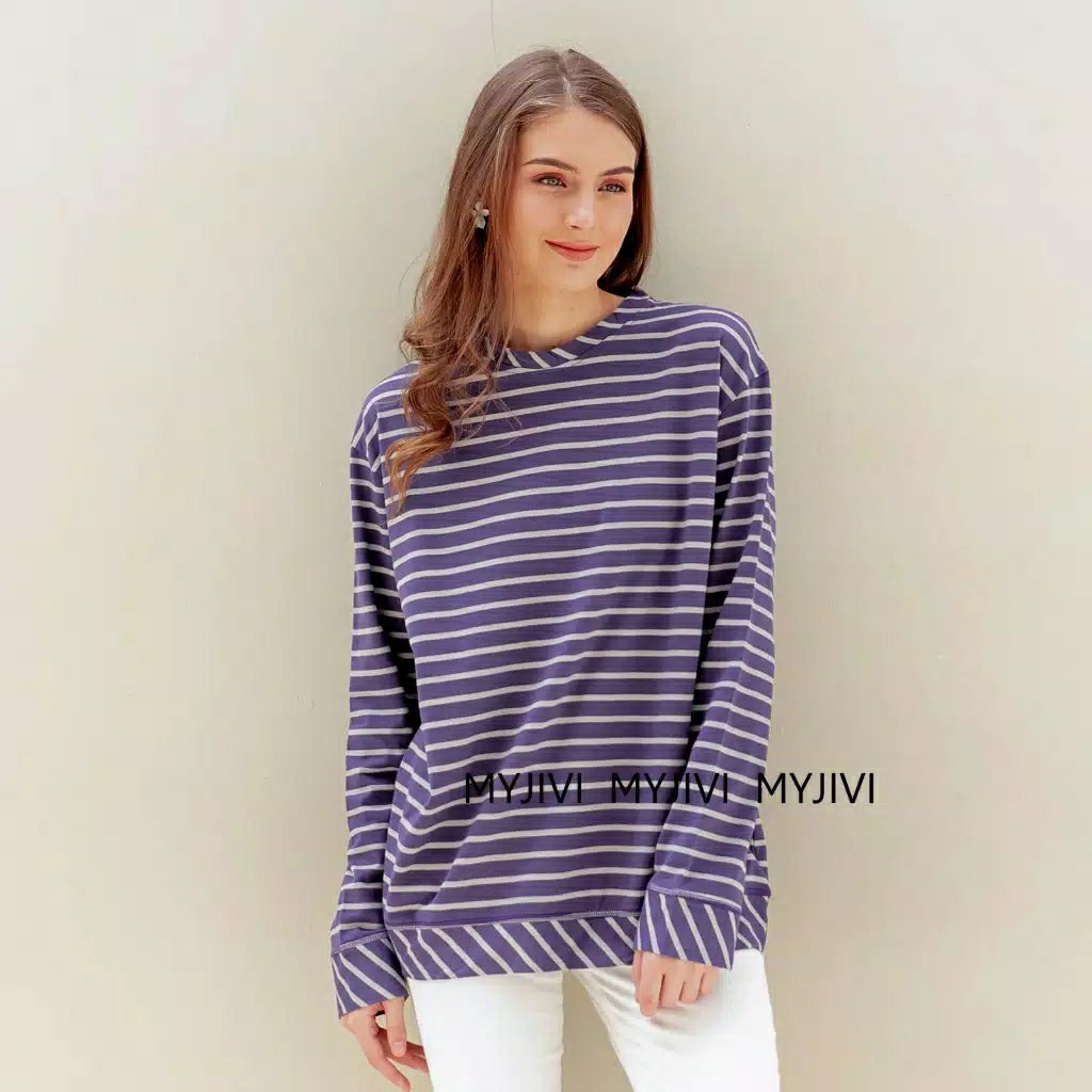 NANTHIE STRIPE SWEATER 3