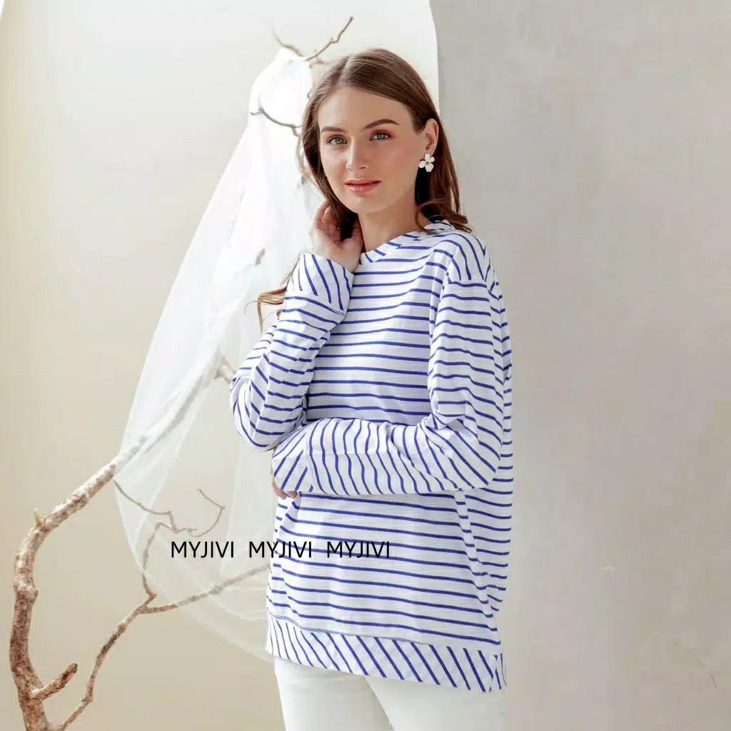 NANTHIE STRIPE SWEATER 4